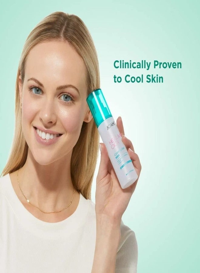 JOAH Heal Me CICA Cooling Gel Mist, Infused with Centella Asiatica, Mint, & Aloe Vera, Reduces Redness, Cools Skin, & Provides Deep Hydration, Cruelty Free - Red - Image 4
