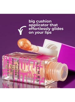 LAMEL The Myth Of Utopia Lip Gloss Gold & Silver Flakes For Volume & Glow, Hydrating, Nonsticky, Shimmery, Weightless Texture, Organic & Crueltyfree 4.5Ml;0.15 Fl.Oz  - Image 4