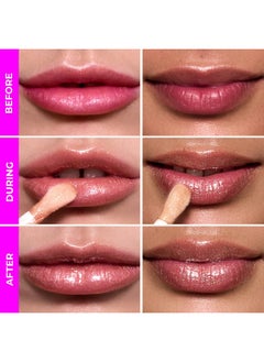 LAMEL The Myth Of Utopia Lip Gloss Gold & Silver Flakes For Volume & Glow, Hydrating, Nonsticky, Shimmery, Weightless Texture, Organic & Crueltyfree 4.5Ml;0.15 Fl.Oz  - Image 5
