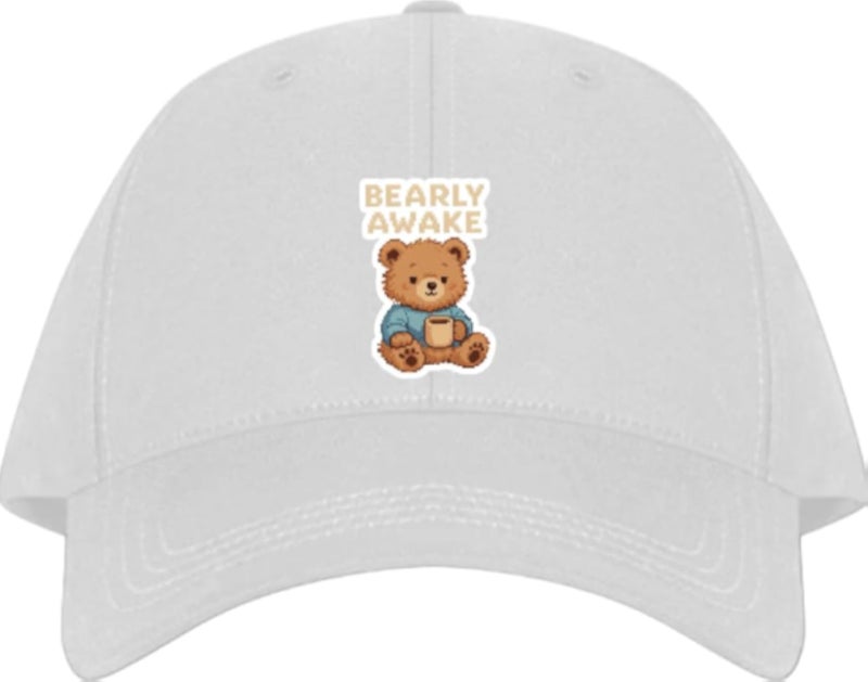 bear Baseball cap White 11