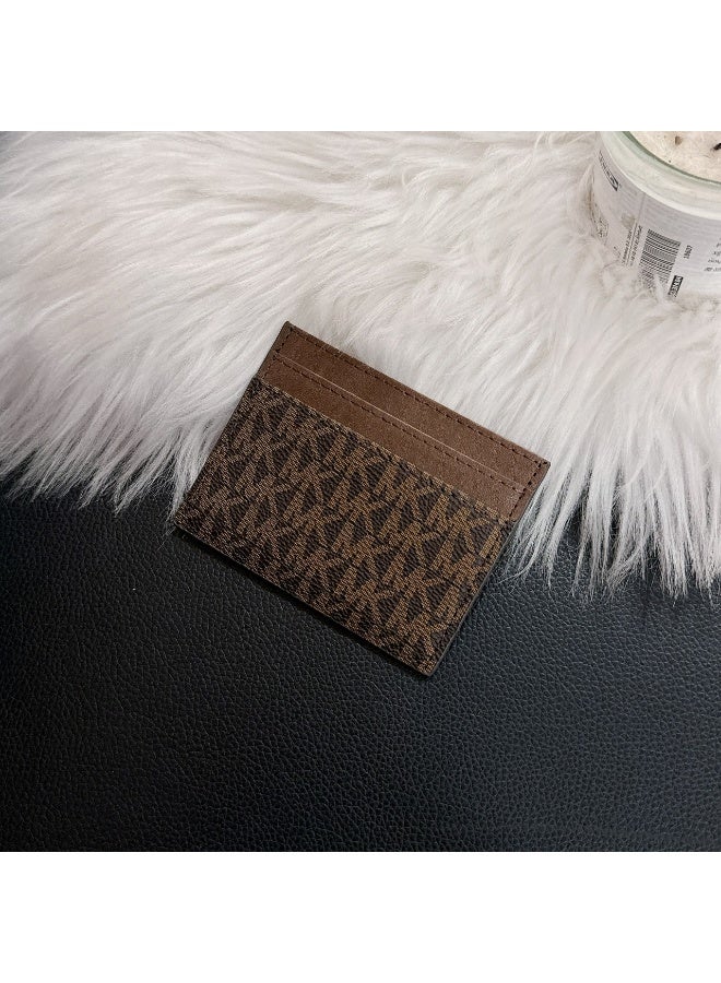 MK Exquisite high-end accordion card holder, ultra-thin, anti-demagnetization, multiple card slots, business card holder, portable ID organizer, suitable for both men and women - Image 1