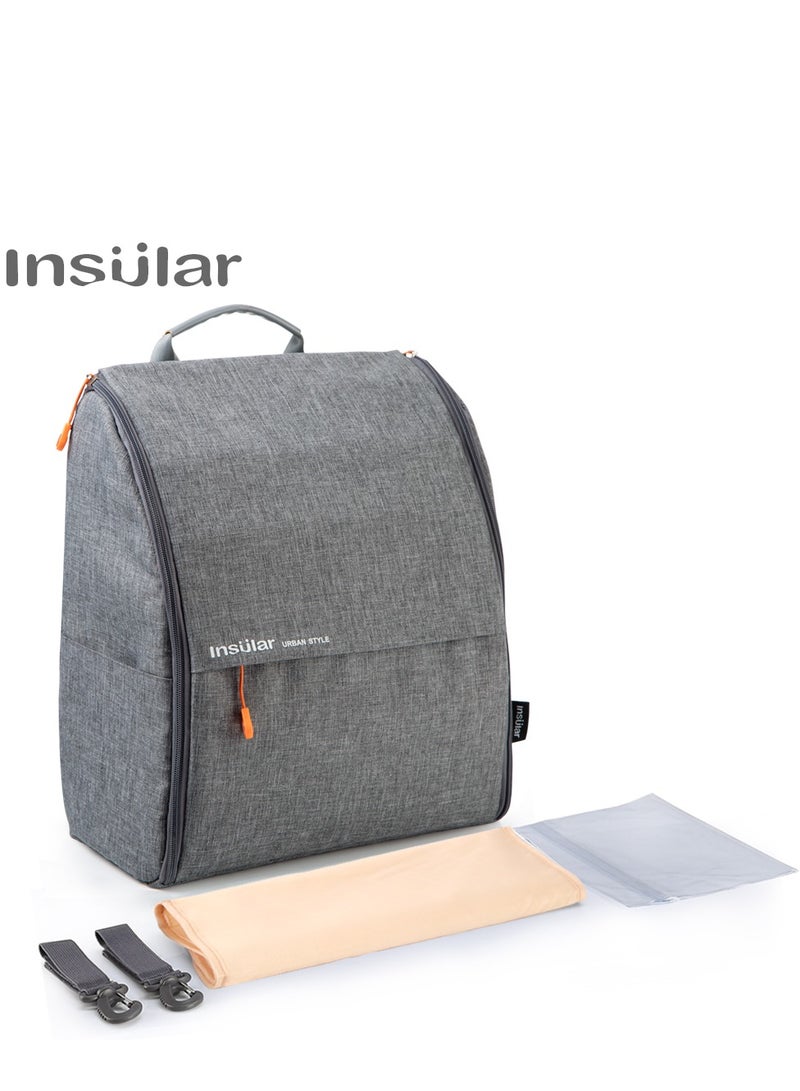 انسولار قدرة كبيرة البوليستر كيس البول مع حزام طفل و تغيير وسادة - Image 1