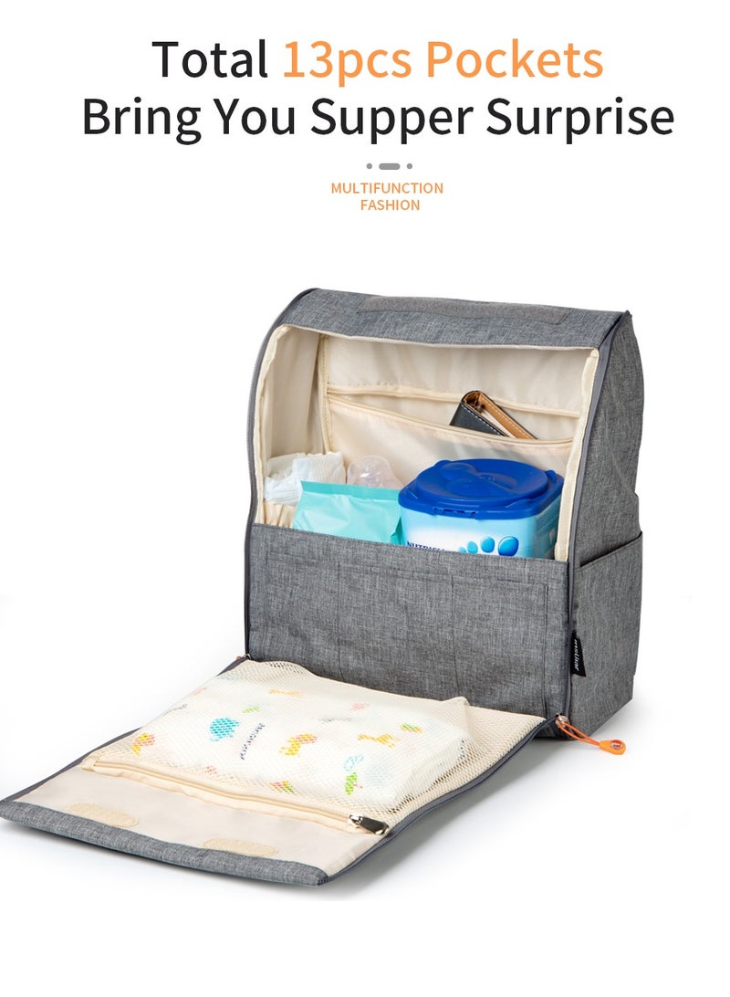 انسولار قدرة كبيرة البوليستر كيس البول مع حزام طفل و تغيير وسادة - Image 2