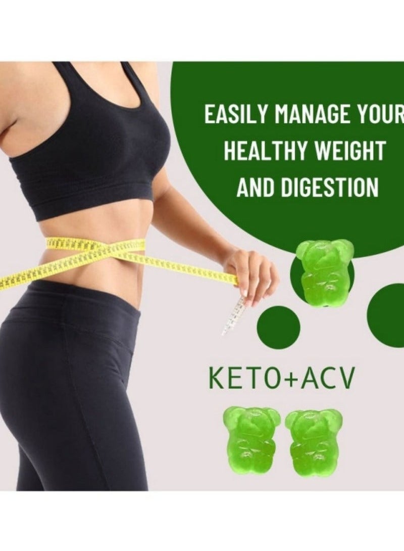 ديني علكات إنقاص الوزن كيتو ACV منتج التخسيس علكة التفاح - Image 3