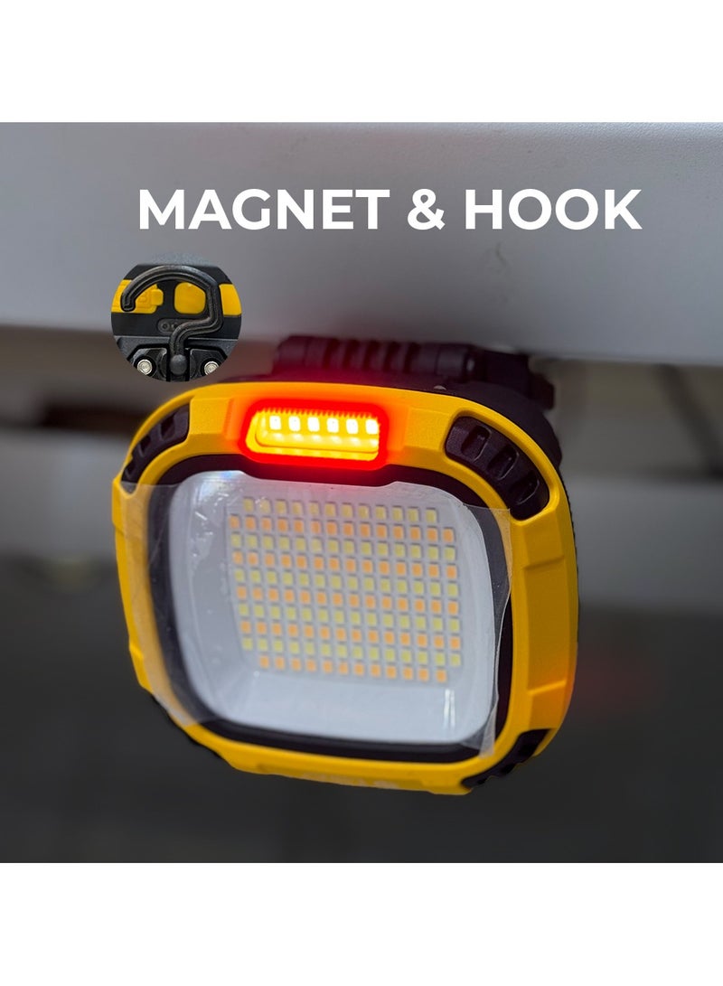 توبيز مصباح توبي CPL-T31 LED بحجم 4000 مللي أمبير - ضوء قابل لإعادة الشحن مع خرج متعدد الألوان وضع SOS سطوع قوي مثالي للعمل في الهواء الطلق والاستخدام الطارئ - Image 5