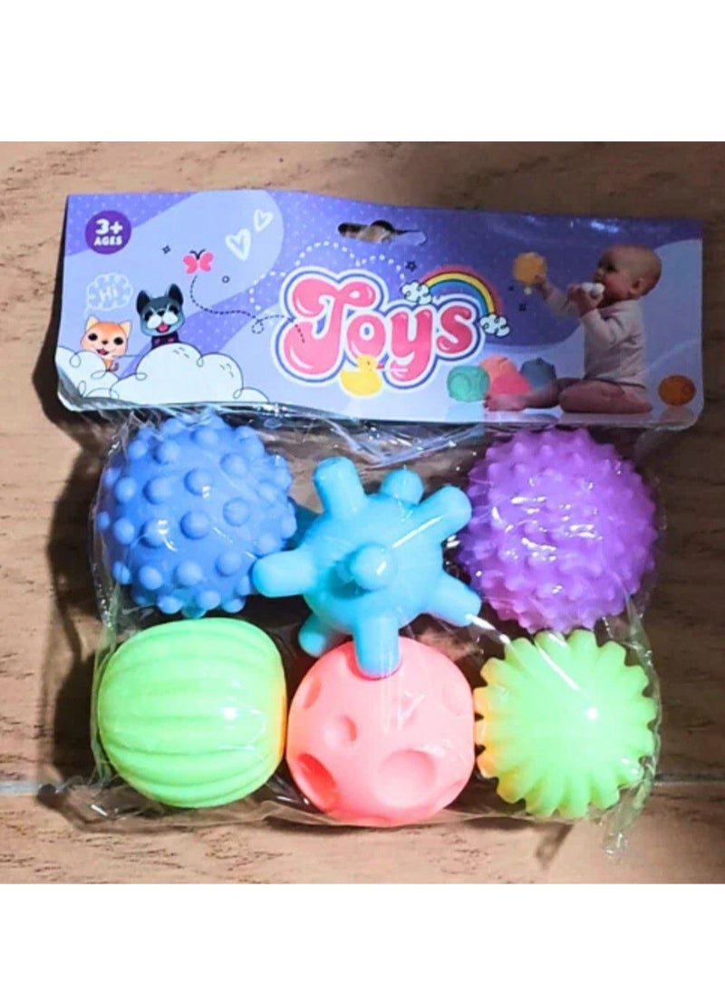 null - 6*1 silicone teether different shapes - Image 1