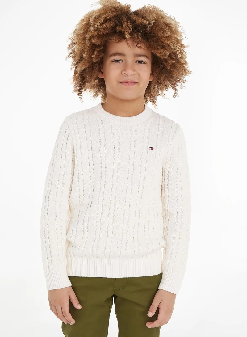 TOMMY HILFIGER Youth Monogram Sweater