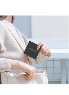 Excefore 200Pcs Blotting Paper for Oily Skin with Mirror Case and Self-Adhesive Powder Puff for Men and Women  - Image 3