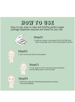 Excefore 200Pcs Blotting Paper for Oily Skin with Mirror Case and Self-Adhesive Powder Puff for Men and Women  - Image 5