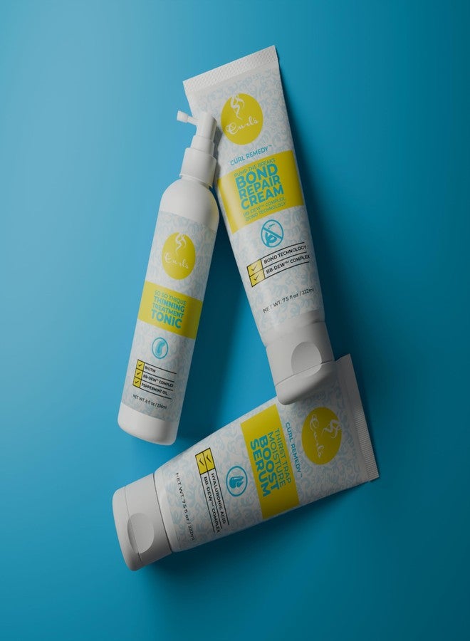 Curls Pump The Breaks Hair Repair & Moisturizing Cream - 7.5 fl oz, Bond Repair Treatment for Curly & Wavy Hair, Frizz Control, Deep Hydration & Damage Protection - Image 5