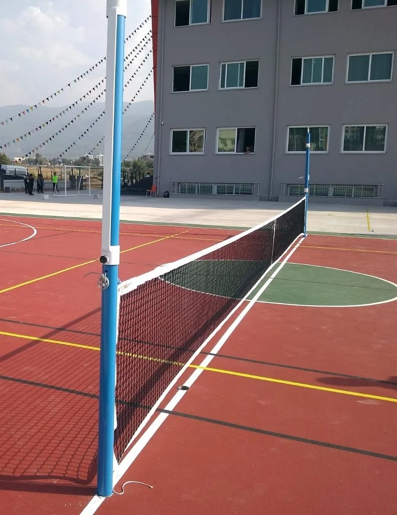 adelinspor Volleyball Tennis Joint Post Metal Height Adjustable
