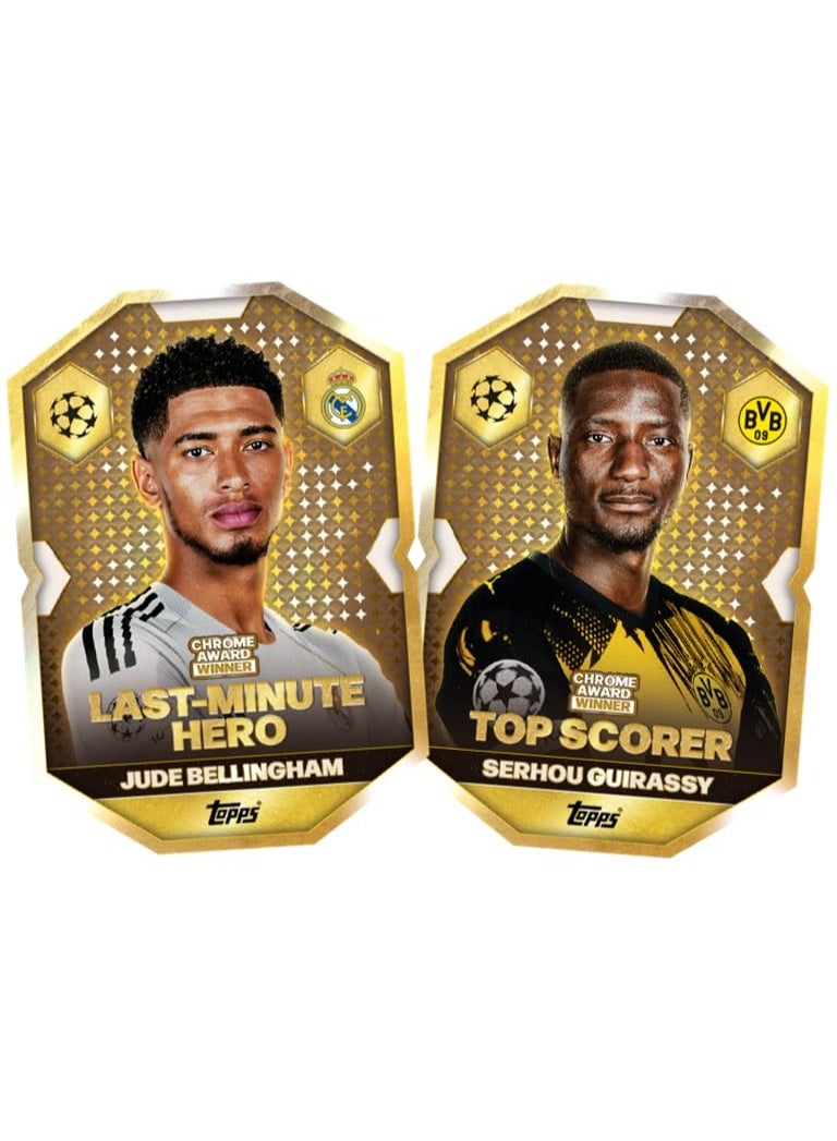 توبس لعبة بطاقات التداول والتحصيل "Match Attax" لدوري أبطال أوروبا من Topps (موسم 2025-2026) - حزمة "The Masters" (إصدار محدود) - Image 3