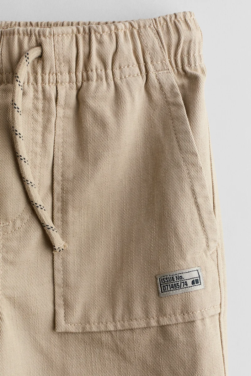 H&M Cotton twill joggers
