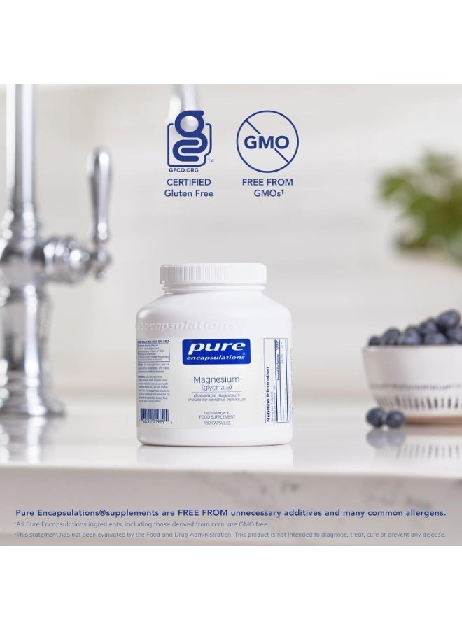 Pure Encapsulations 120 mg Mag Supplement, 180 Capsules - Image 5