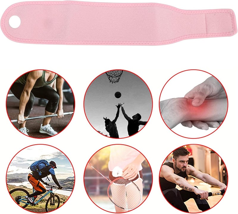 ويوبلز دعامة للمعصم، رباط معصم قابل للتعديل، سوار معصم رياضي مرن مضغوط، واقي أمان للمعصم لالتهاب المفاصل، وآلام المفاصل، والتهاب الأوتار، والالتواءات، وعدم استقرار اليد - Image 2