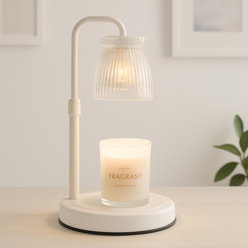 Shering Candle Warmer Lamp with Timer Dimmable, Gift Box, Gifts for Her, Birthday Gifts for Women, House Warming Gift New Home Decor, Wax Melt Warmer for Scented Jar Candles - Image 1