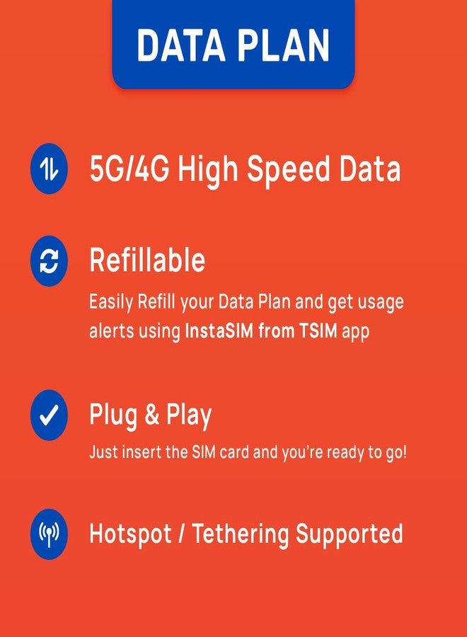 TSIM Vietnam SIM Card | 3GB Super Economy Refill Plan! Automatic Activation with 30 Days Validity | 5G/4G Speed | Hotspot Allowed | Data Only, No Phone Number - Image 2
