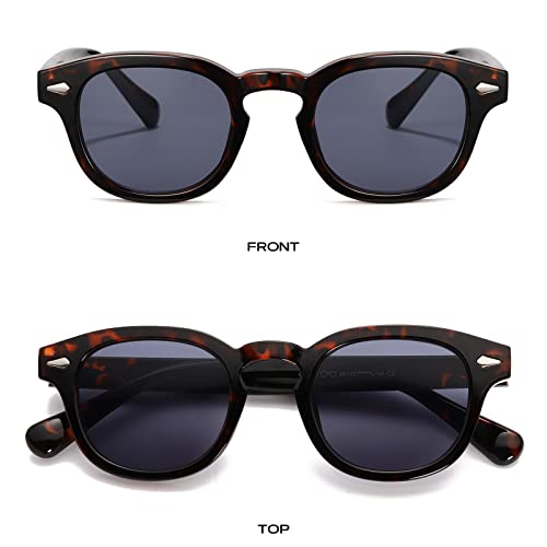 Gtand Unisex Vintage Retro Round Style Tinted Sunglasses For Men Women Fashion Circle Sun Glasses 46mm - Image 3