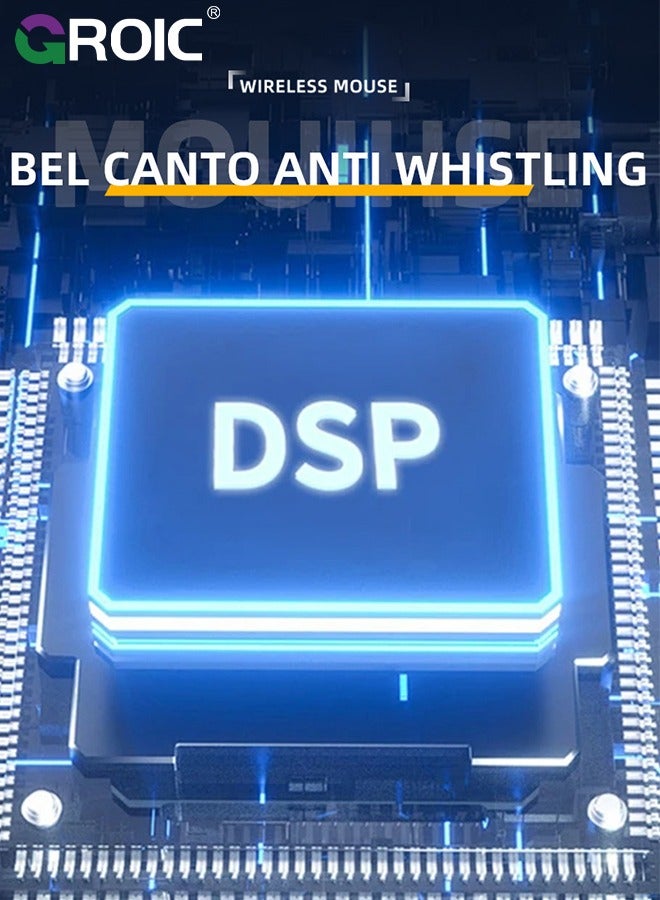 GROIC Mini Karaoke Machine with 2 Pcs Wireless Microphone, Bluetooth Portable Karaoke Speaker with Bass and Dazzling Lights for Adults  Kids, Bluetooth Speaker Wireless Singing Machine Disco LED Lights - Image 5