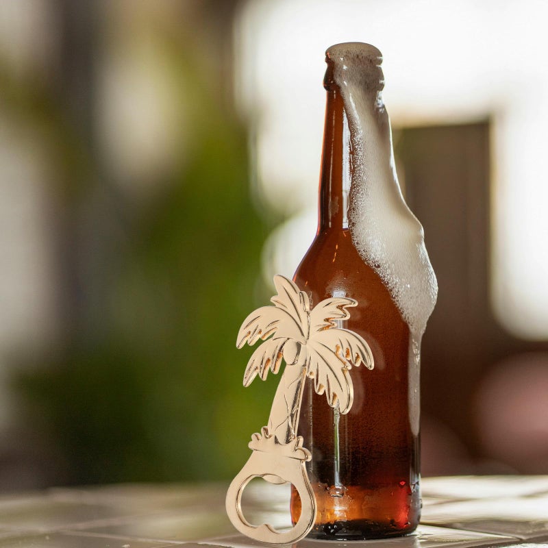 Zinc Alloy Portable Palm Shaped Bottle Opener For Beer Wine Home Bar Kitchen Camping Travel - Image 3