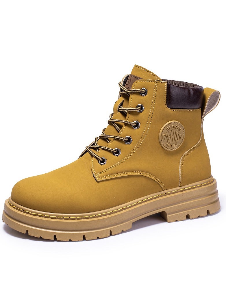 Loquat Men's Outdoor Fashion High Top Casual Boots - Image 1