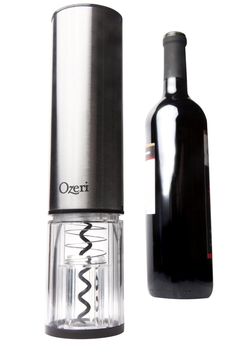 Ozeri Ozeri Extravo Electric Wine Opener in Stainless Steel with Auto Activation (Button-Free Operation), Silver - Image 3
