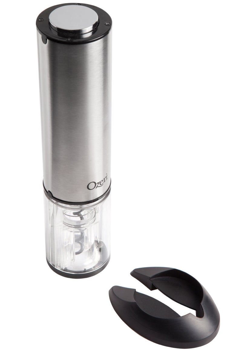 Ozeri Extravo Electric Wine Opener in Stainless Steel with Auto Activation (Button-Free Operation), Silver - Image 5