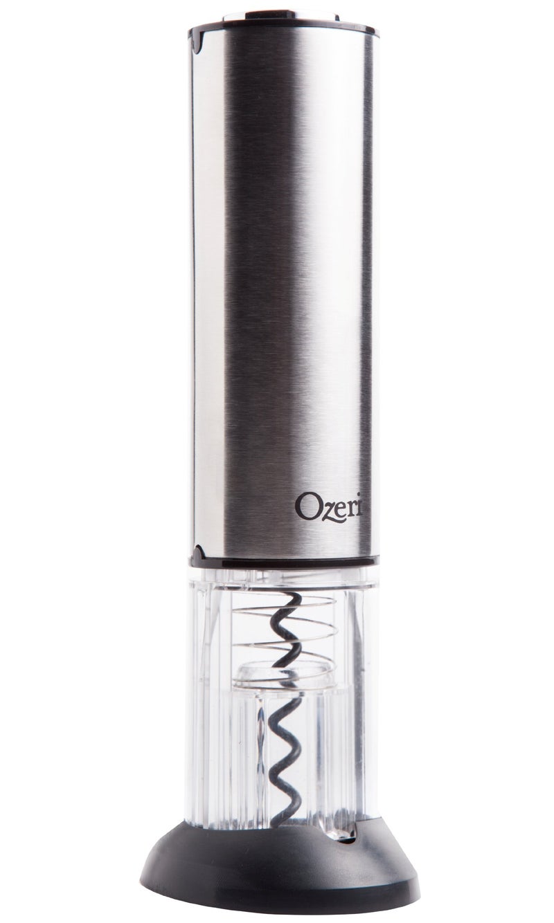 Ozeri Extravo Electric Wine Opener in Stainless Steel with Auto Activation (Button-Free Operation), Silver - Image 2