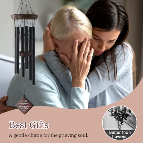 ASTARIN Wind Chimes for Outside,Memorial Wind Chimes Sympathy Wind Chimes for Loss of Loved One Cardinal Memorial Wind Chime Bereavement Condolence Gifts for Loss of Mother Father Husband - Image 4