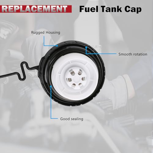 TINGYINGDA Gas Fuel Tank Filler Cap Fits for LEXUS ES350 LS460 GS350 SC430 GX460 LX570 IS350 RX350 4Runner Avalon Camry Corolla Fj Cruiser Land Cruiser Highlander Matrix RAV4 Sequoia Solara Tacoma Tundra Venza - Image 2