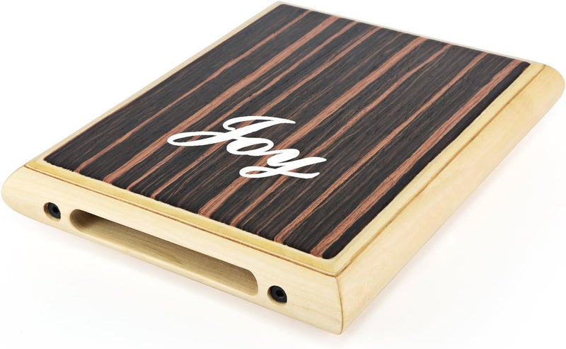 Joy 101 Pad Series Mini Cajon with Veined Ebony Tapping & Birch Wood Body - Image 2