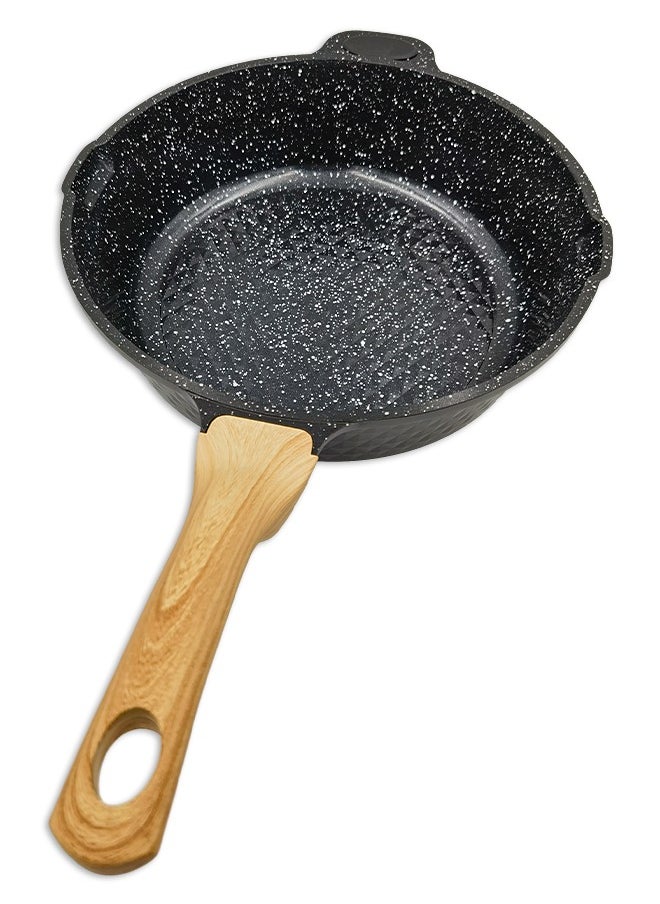 HK - Non-stick Coating Cookware Set - Granite Coating - Cast Aluminum Pots and Pans Set - Casserole, Stockpot, Deep Frying Pan with Lid - Image 1