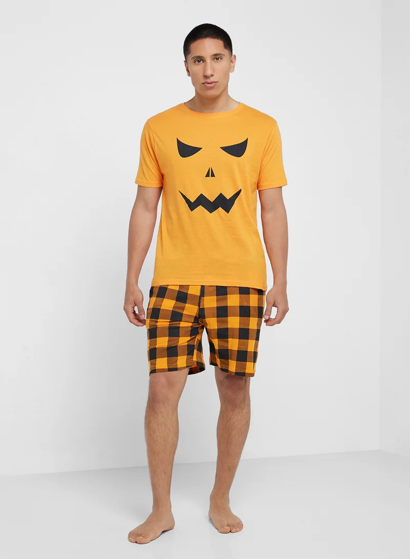 BRAVE SOUL Nightwear T-Shirt & Shorts Sets