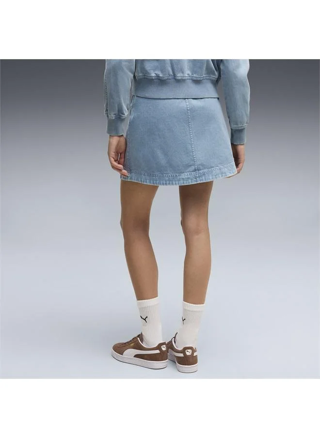 بوما FUTURE.PUMA.ARCHIVE Washed Twill Skirt Women