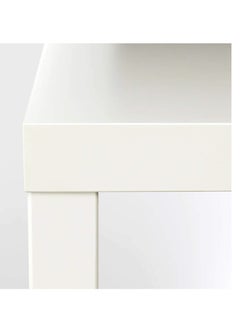 IKEA FRAKTA White square side table, square shape, wood  - Image 2
