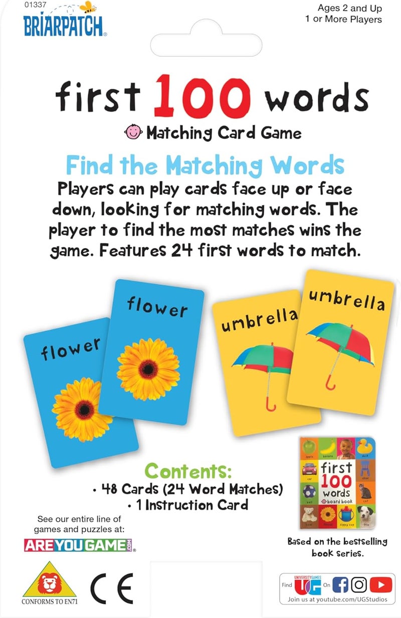 Briarpatch First 100 Words Matching Card Game - Image 4