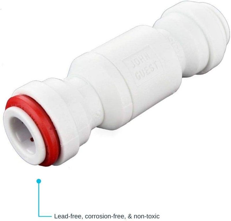 John Guest 3/8 Inch Imperial Single Check Valve, Push to Connect Plastic Plumbing Fitting, 3/8SCV-US - Image 5