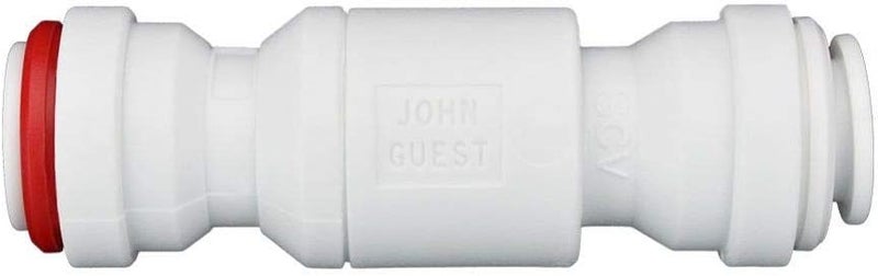 John Guest 3/8 Inch Imperial Single Check Valve, Push to Connect Plastic Plumbing Fitting, 3/8SCV-US - Image 2