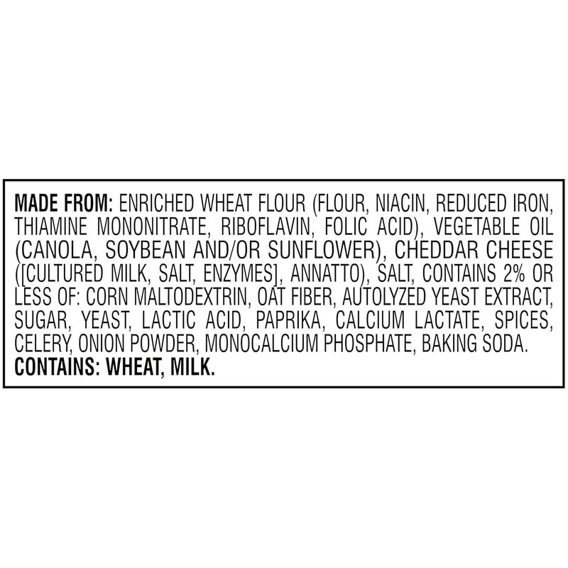 Goldfish Mega Bites Sharp Cheddar Cheese Crackers, 5.9 Oz Bag - Image 3