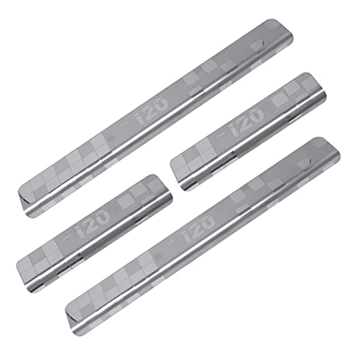 Galio Car Footsteps Scuff Plate Sill Guard Stainless Steel (After-Market) Compatible with i20 (2020/21) - Image 5