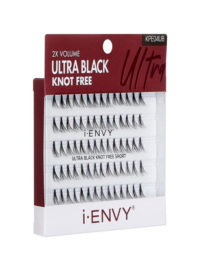 iEnvy i•ENVY Knot Free Individual Lashes 3 Pack (Ultra Black - Short) - Image 3