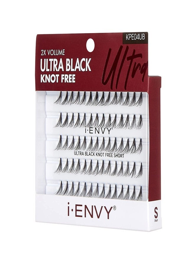 iEnvy i•ENVY Knot Free Individual Lashes 3 Pack (Ultra Black - Short) - Image 4