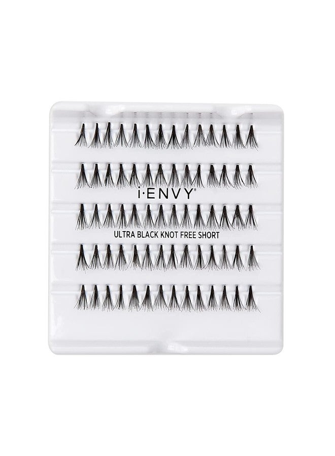 iEnvy i•ENVY Knot Free Individual Lashes 3 Pack (Ultra Black - Short) - Image 5