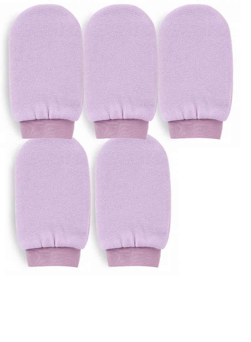 Korean Loofah for Peeling and Body Cleaning Purple Color-5pcs  - Image 1