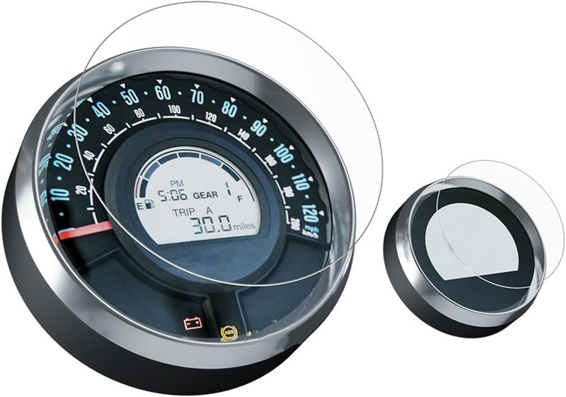 Vuzmode Motorcycle Dashboard Protection Film for Meteor 350 - Image 1