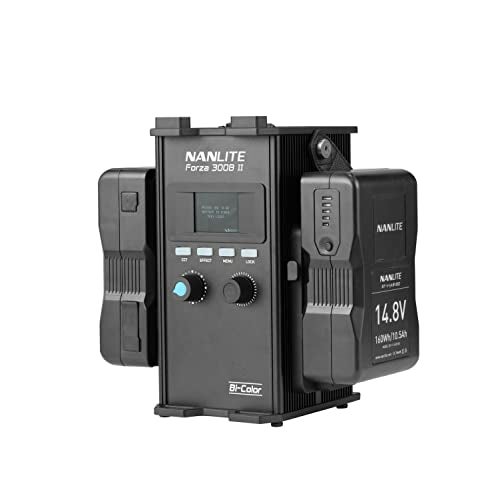 Nanlite Forza 300B II Spotlight incl. AC-DC power supply, Bowens mount, stand clamp and case - Image 5