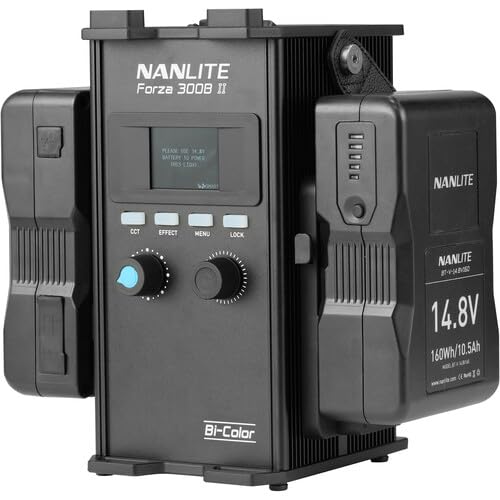 Nanlite Forza 300B II Spotlight incl. AC-DC power supply, Bowens mount, stand clamp and case - Image 4