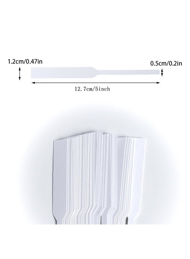 mifengda 600Pcs Perfume Test Strips Paper Perfume Testing Strips Disposable Perfume Test Paper White Perfume Test Strips Essential Oils Test Card for Perfume Fragrances Scents Testing (600) - Image 2