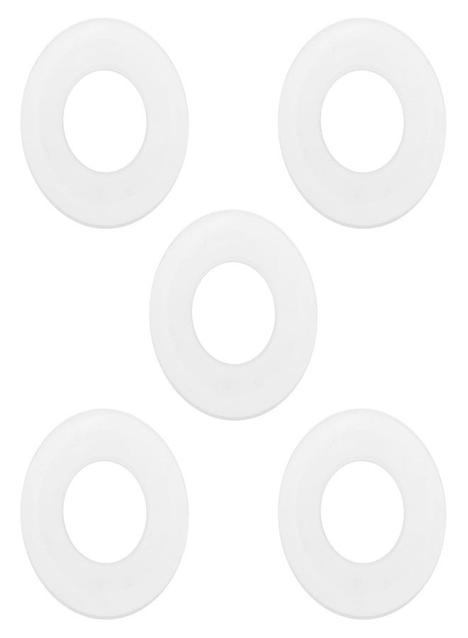 كريت آيديا إنشاء فكرة 5 قطع من حلقات ختم صمام تدفق المرحاض البديلة 816.418.00.1 متوافقة مع صمامات تدفق Geberit وقاعدة صمام التدفق وغسالة مانعة للتسرب من السيليكون - Image 1