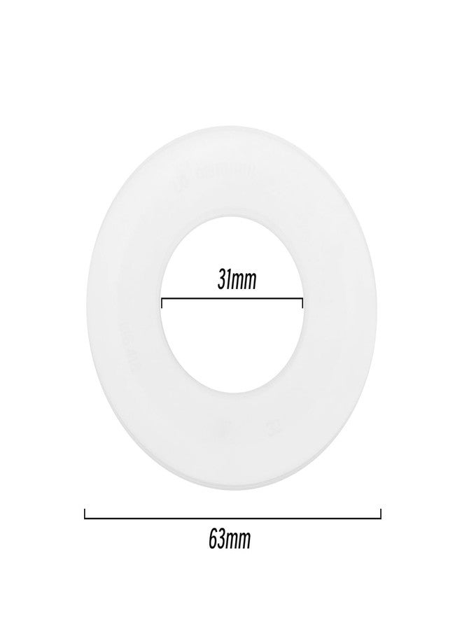 كريت آيديا إنشاء فكرة 5 قطع من حلقات ختم صمام تدفق المرحاض البديلة 816.418.00.1 متوافقة مع صمامات تدفق Geberit وقاعدة صمام التدفق وغسالة مانعة للتسرب من السيليكون - Image 4